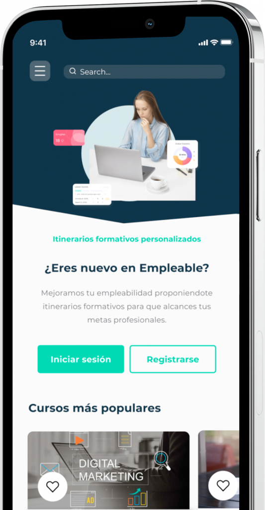 empleable footter candidatos itinerarios formativo